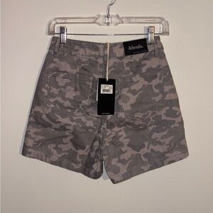 Afends Organic Gray Camo Shorts